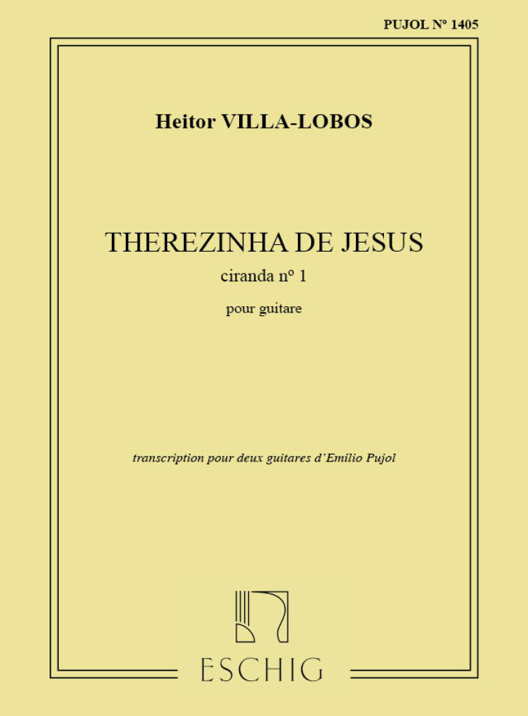 Terezinha De Jesus (Pujol 1405) 2 Guitares